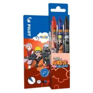 PILOT FriXion Clicker NARUTO Limited Edition rollerirón 3 db