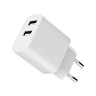 GEMBIRD 12W 2-port universal USB charger 2.4 A bijela