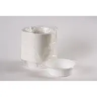 Műanyag gulyás tányér tetőzhető 500ml 50db Fehér
