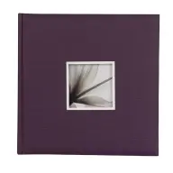 DÖRR Fotóalbum Glass beragasztós 34x34cm 30 lap / 60 side lila