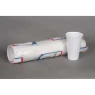1020013550 Plastic cup 3dl 50 pcs White