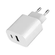 GEMBIRD 2-port universal USB charger (A+C) 2.4 A bijela