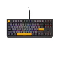 NATEC Genesis Thor 230 TKL Outemu Red RGB US Angol Negatív horgonyszürke