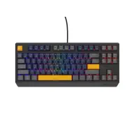 NATEC Genesis Thor 230 TKL Outemu Panda RGB US Angol fekete