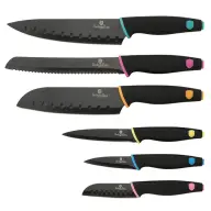 BERLINGER HAUS BH/2145 Messerset 6 Party Schwarz