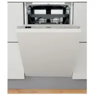 WHIRLPOOL WSBC 3M27 X Mosogatógép keskeny 10 terítékes Inox/Szürke