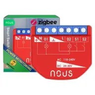 NOUS B3Z inteligent Tuya Zigbee mini cu contor de consum releu de comutare modul