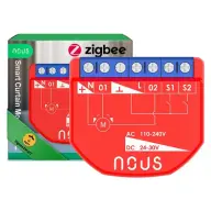 NOUS B4Z pametan Tuya Zigbee mini kontrola zatvarača / motor függönyvezérlő modul