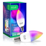 NOUS P4 pametan Tuya Wi-Fi RGB žarulja E14