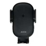 AVAX WH600 Feely+ 15W Žica bez auto punjač ventilaciju rešetka crno