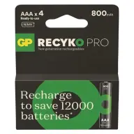 GP ReCyko Pro Micro-AAA-Akku (AAA) 800mAh 4 Stk.