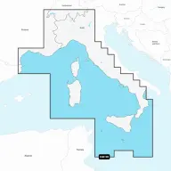 GARMIN Mediterranean Sea Cen. & West - Marine Charts Navionics+
