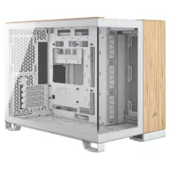 CORSAIR 2500X TG computer case white/bamboo