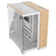 CORSAIR 6500X TG computer case white/bamboo