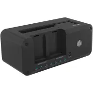 ICY BOX IB-2924MSCL-C31 1x 2.5-3.5" SATA 1x M.2 NVMe Dokkoló és klónozó USB-C 3.2 Gen1
