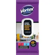 VORTEX Wet wipes for wood and plastic surfaces 48 pcs