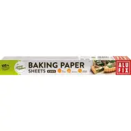 ALUFIX BPZ16GNUNI Green Nature Baking paper 16 sheets