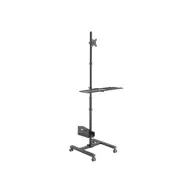 EQUIP 650171 Workstation stand 17"-32" black