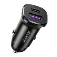 UGREEN EC305 USB-C + USB 30W autós töltő