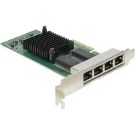 INTER-TECH 77773010 4x Gigabit PCIe Adapter