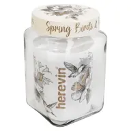 HEREVIN 144015-040 Flower üveg négyszögletes fűszertartó 1500ml