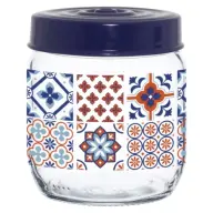 HEREVIN 171341-063 Mosaic Űveg fűszertartó 425ml mintás