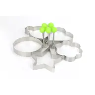 IRIS KT-177 tojássütő forma 5 pcs