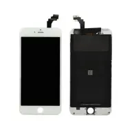 APPLE iPhone 6 Plus kompatibilis LCD kijelző érintőpanellel OEM jellegű fehér Grade R