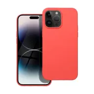 FORCELL Szilikon LITE hátlap tok Apple iPhone 14 Pro Max rózsaszín