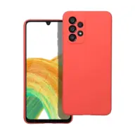 FORCELL Szilikon Lite hátlap tok Samsung Galaxy A33 5G rózsaszín