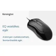 KENSINGTON Mouse-in-a-Box EQ fekete