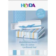 BRUNNEN Heyda A4 20 lapos kartonlap szett kék