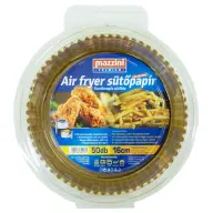 MAZZINI 103055 Papir za pečenje Premium Air Fryer kerek/16 cm-es/ 50db/cs