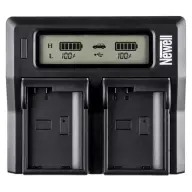 NEWELL DC-LCD dupla töltő Fujifilm NP-T125 akkumulátorokhoz