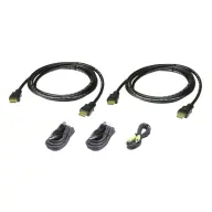 ATEN 1.8M USB HDMI Dual Display Secure KVM Cable Kit 2L-7D02UHX5