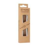 TACTICAL Smooth Thread USB / Lightning töltő- és adatkábel 2m fehér