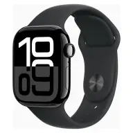 APPLE Watch Series 10 GPS 42mm kozmoszfekete alumínium tok - sportszíj M/L fekete