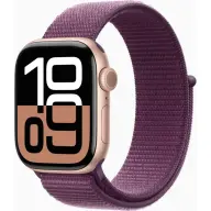 APPLE Watch Series 10 Cellular 46mm rózsaarany alumínium tok - sportpánt szilva