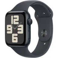 APPLE Watch SE2 v3 Cellular 44mm éjfekete alumínium tok - sportszíj M/L fekete