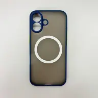 CELLECT Magnetni plastični ovitek iPhone 16 modro-zelen
