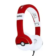 OTL TECHNOLOGIES Pokémon Pokéball beba slušalica crvena i bijela