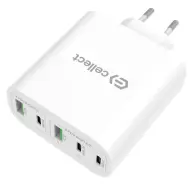 CELLECT Hálózati töltő adapter gyorstöltő funkcióval 120W fehér