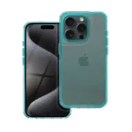 MATRIX Apple iPhone 15 Pro hátlap tok kameravédő peremmel zöld/menta