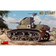 MINIART 1/35 M3 Stuart tank modell korai változat 35412