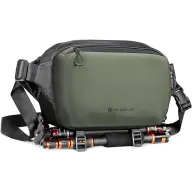 K-F CONCEPT Alpha Sling 10L fotós oldaltáska sötétzöld