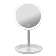 PLATINET cosmetic oglindă LED-es 4W cu lupă alb