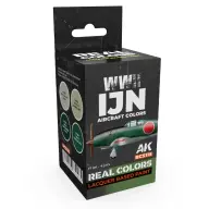 AK INTERACTIVE WWII IJN Aircraft Colors lakk alapú festék készlet 4x 17ml