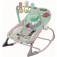 CHIPOLINO Baby Spa rezgő-zenélő pihenőszék 9 kg-ig - Green