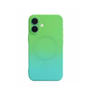 CELLECT magnetni oblikovni ovitek iPhone 16 modro-zelen