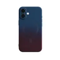 CELLECT Magnetni dizajnerski ovitek iPhone 16 temno modro-rožnat